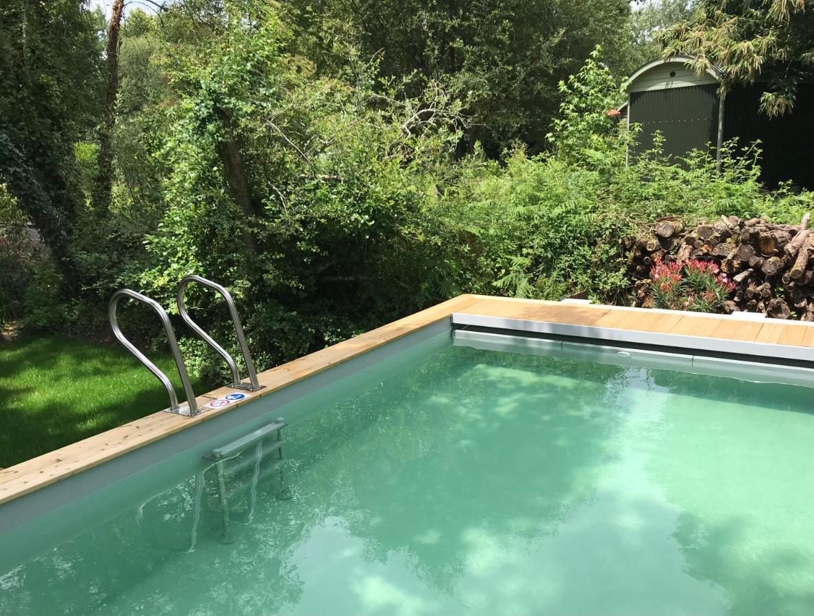 فيلا The Dordogne Huts With Private Pool And Jacuzzi Payzac  المظهر الخارجي الصورة