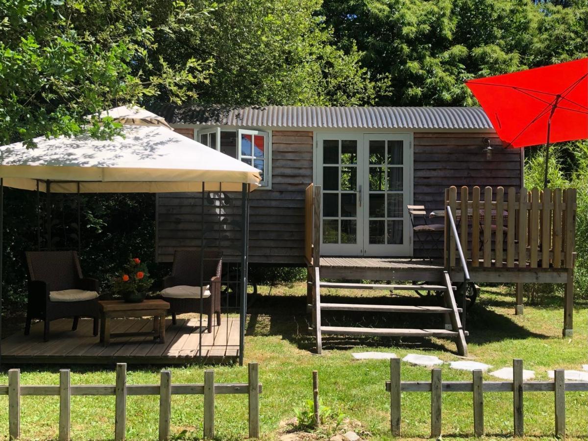 فيلا The Dordogne Huts With Private Pool And Jacuzzi Payzac  المظهر الخارجي الصورة